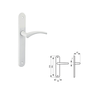 Handle and Plate BS-ST-3410-195