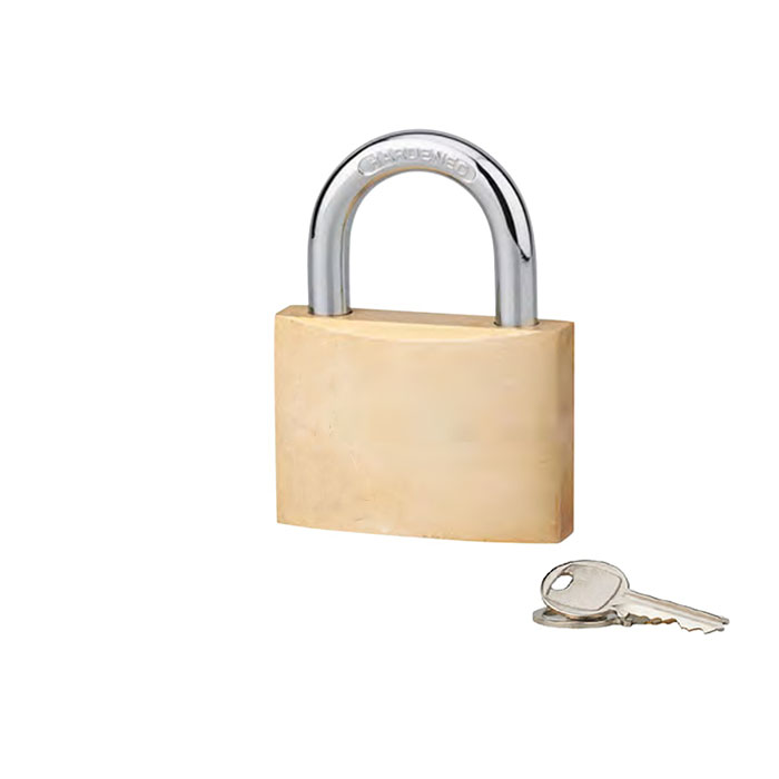 High Quality Middle Heavy Duty Solid Brass Padlock with Brass Keys